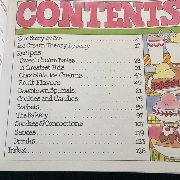 Ben & Jerry’s Ice Cream & Dessert Book - Picture 3 of 3
